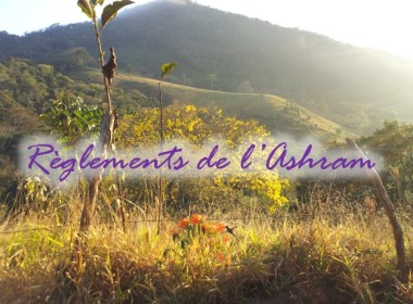 Règlements de l'Ashram